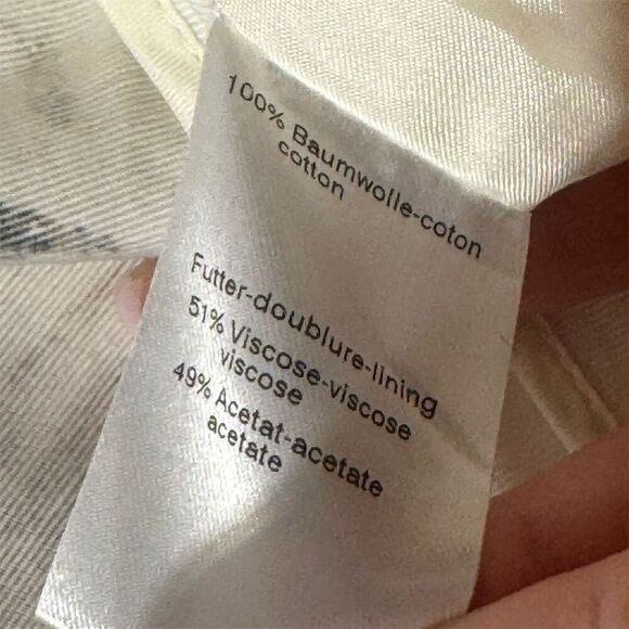 Akris Punto Bergdorf Goodman Blazer 14 Abstract Print Jacket Luxury Cotton Art - Picture 7 of 9